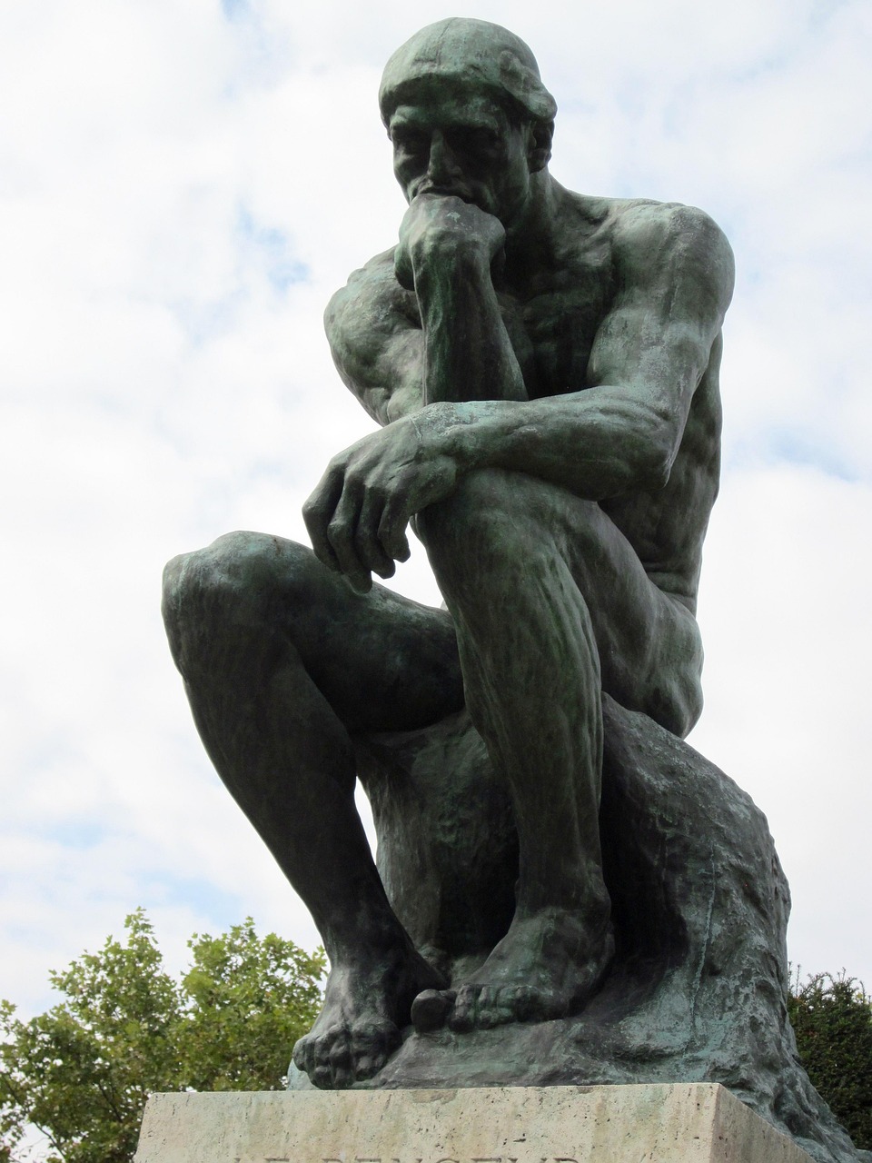 Home the thinker, bronze, sculpture, rodin, male, paris, france, rodin museum, dante alighieri